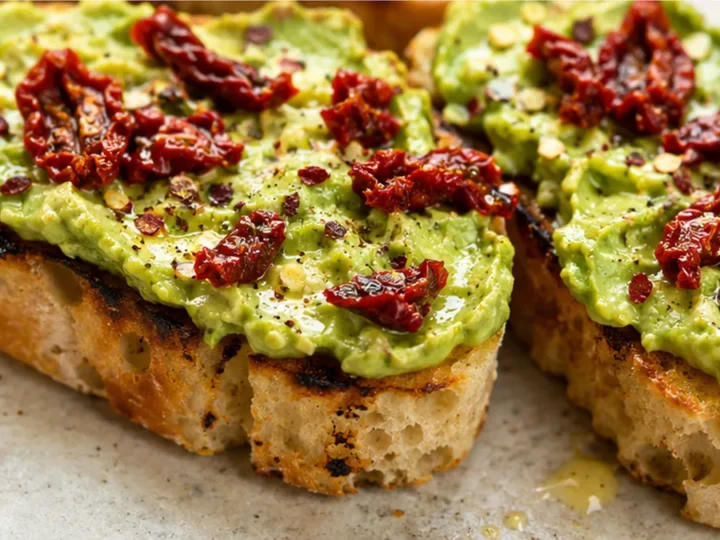 Transform Your Toast: Avocado & Sun-Dried Tomato Delight!