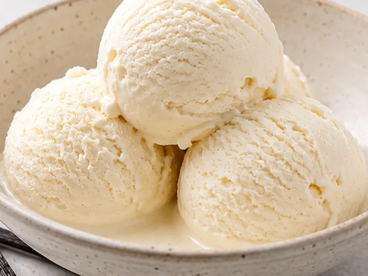 Dreamy Dairy-Free Vanilla Ice Cream!