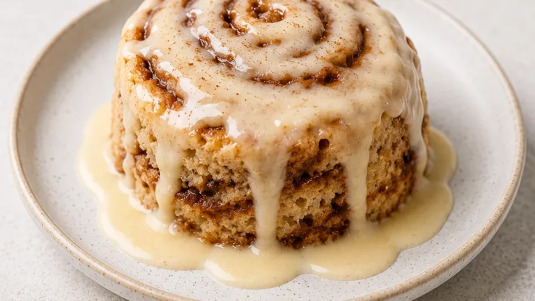 Keto Cinnamon Roll Mug Cake: Guilt-Free Bliss!