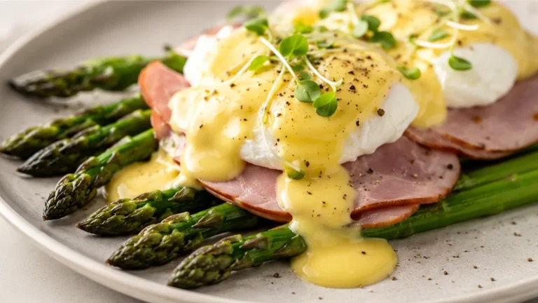 Asparagus Eggs Benedict: Brunch Perfection!
