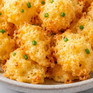 Crispy Keto Cheese Puffs: Addictive & Easy Snack! - cheese snacks - Cheese snacks: Make these easy, delicious keto puffed cheese bites in under an hour. Crispy,