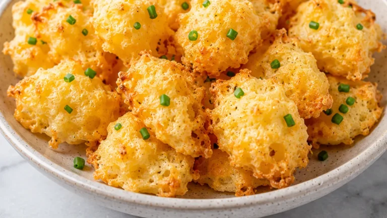 Crispy Keto Cheese Puffs: Addictive & Easy Snack!