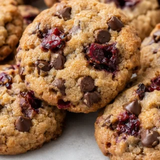 Chewy Keto Cherry Chocolate Chip Cookies - cherry chocolate cookies - Cherry chocolate cookies: bake these delicious keto-friendly treats. Packed with flavor an