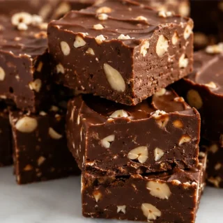 Chocolate Hazelnut Fudge - Sugar-Free Dream - Chocolate Hazelnut Fudge: Craft this unbelievably creamy, sugar-free, and keto-friendly fudge. Perfect for a guilt
