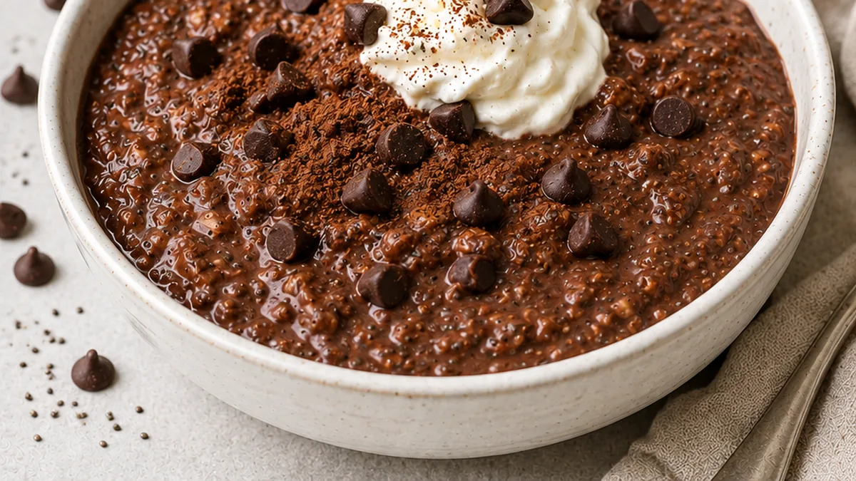 Ultimate Keto Chocolate Oatmeal! No Sugar, ALL Flavor! Chocolate oatmeal: Make this incredibly rich and creamy keto double chocolate oatmeal in minutes. A guilt