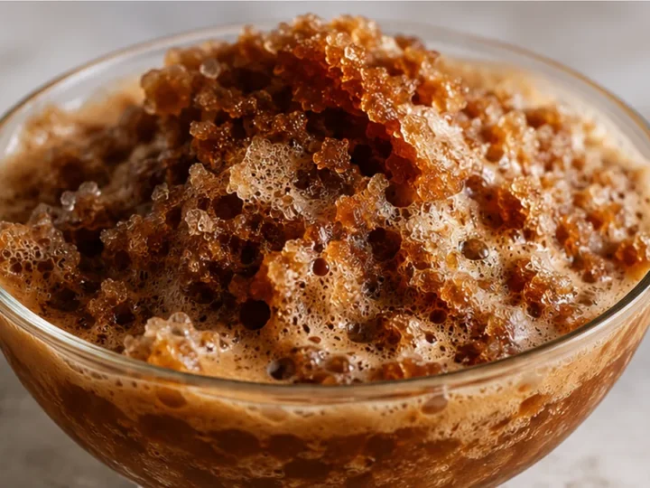 Frothy Coffee Granita: Sugar-Free Chill