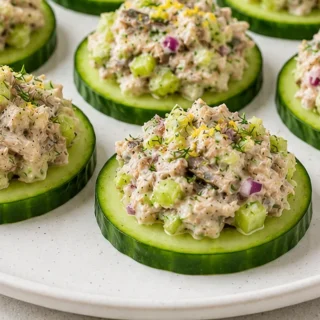 Keto Cucumber Sardine Stacks: Your New Go-To Snack! - cucumber stacks - Cucumber stacks: whip up these easy keto appetizers in 15 minutes. Crisp cucumber topped