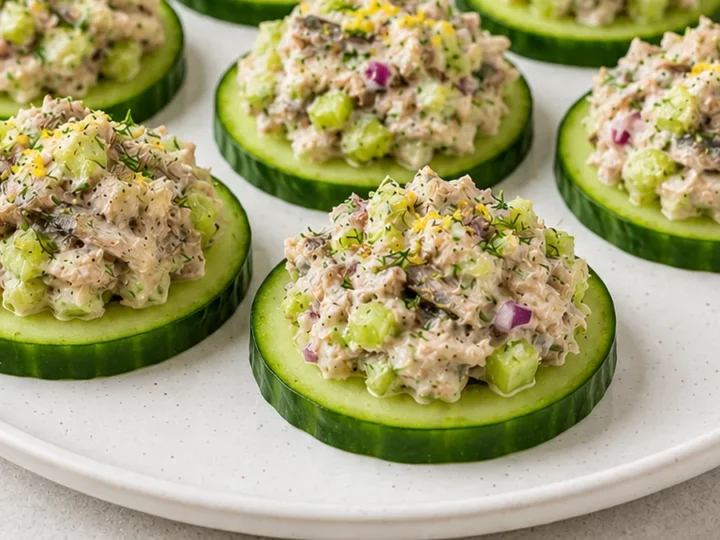 Keto Cucumber Sardine Stacks: Your New Go-To Snack!