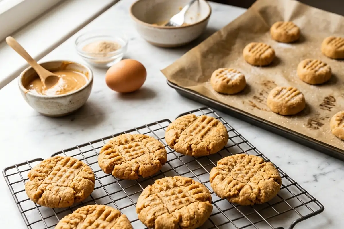 how to make keto peanut butter cookies