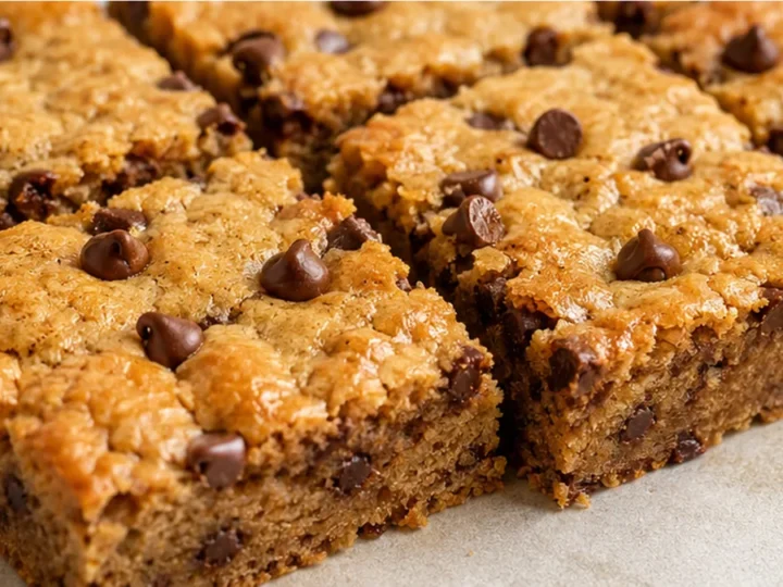 Golden Brown Butter Keto Blondies