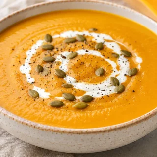 Creamy Keto Butternut Squash Soup
