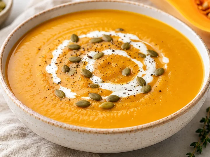 Creamy Keto Butternut Squash Soup