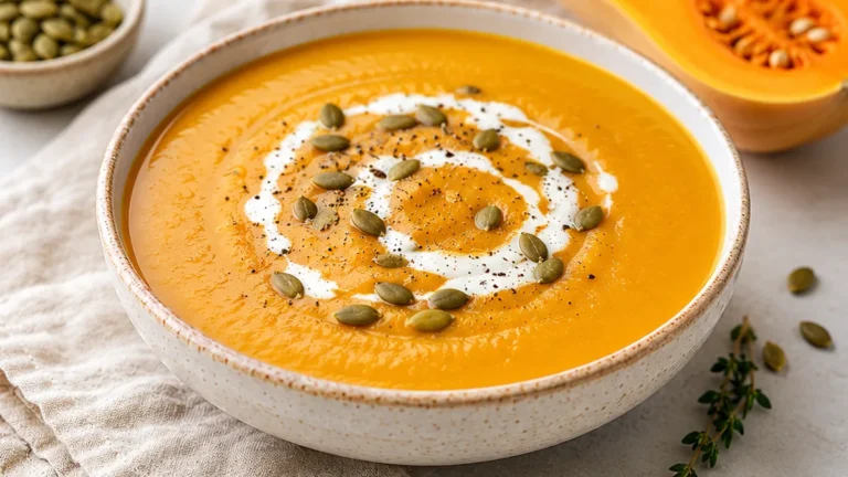 Creamy Keto Butternut Squash Soup