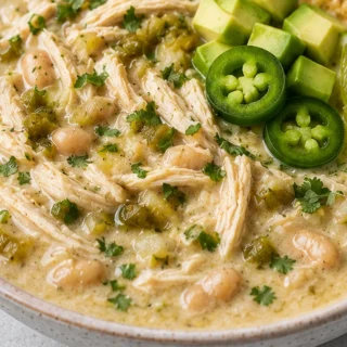 Creamy Keto White Chicken Chili Recipe - keto chicken chili - Keto chicken chili: master this creamy, satisfying, and easy low-carb white chili recipe. Perfect