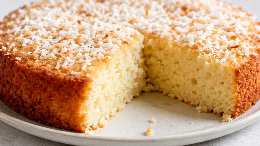 Keto Coconut Cake: Fluffy & Divine! Keto Coconut Cake: Bake this irresistibly moist and sugar-free cake. Perfect for low-carb diets, it's packed with tropical f