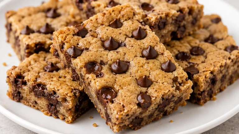 Chewy Keto Chocolate Chip Cookie Bars