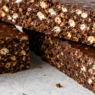 Keto Chocolate Crunch Bars: Guilt-Free Treat! - keto crunch bars - Keto crunch bars: craft these amazing no-bake treats with rich chocolate and crispy cereal. A