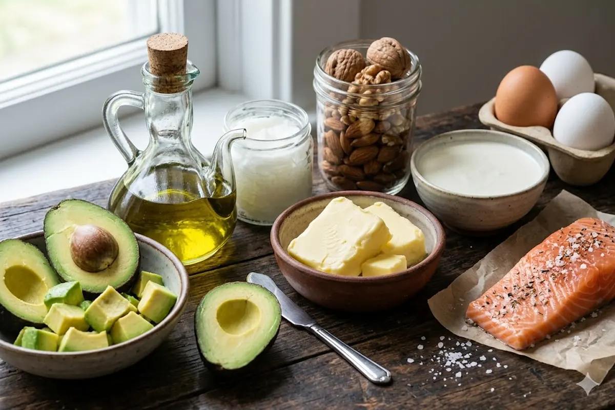 Keto food list — Fats and Oils: The Backbone