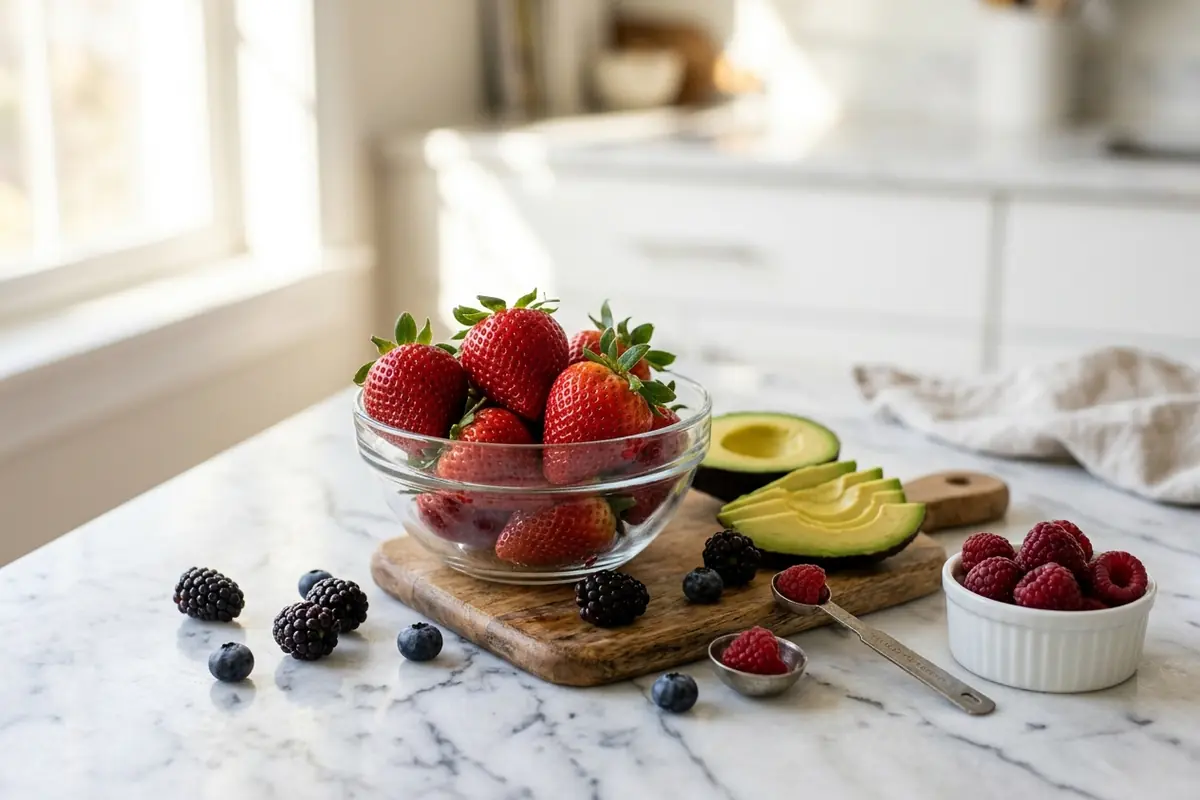 The strawberry on the counter test Keto friendly fruits — The strawberry on the counter test