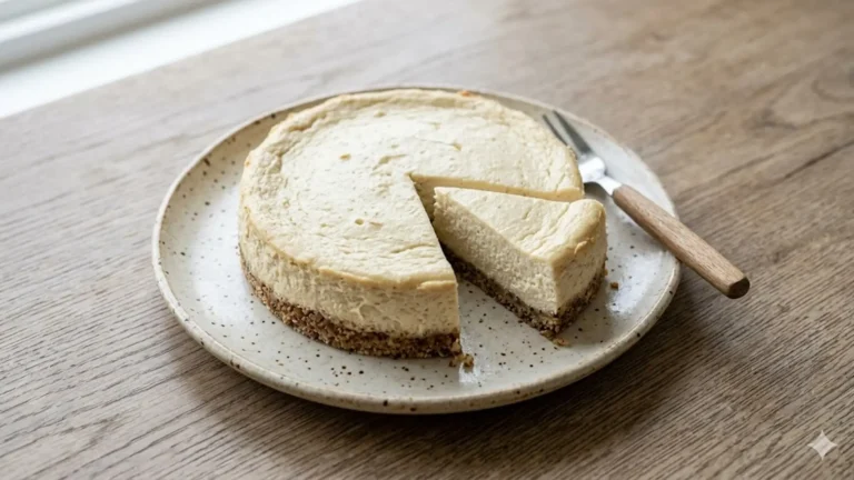 Keto Tofu Cheesecake