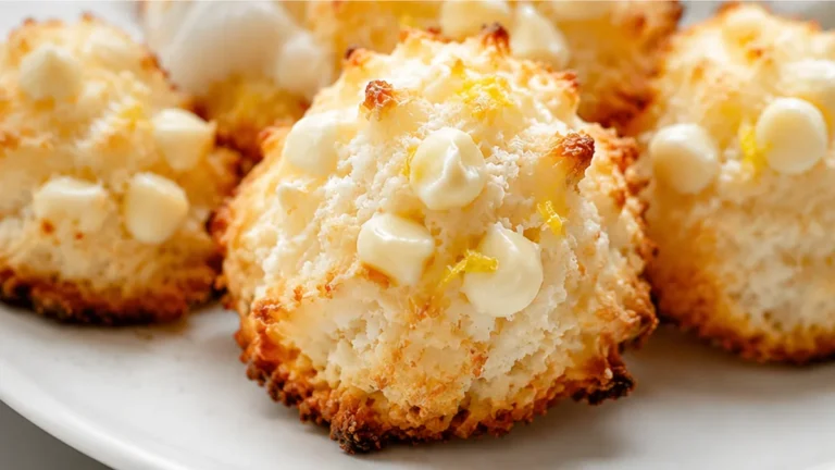 Lemon Coconut Macaroons: A Zesty Dream!