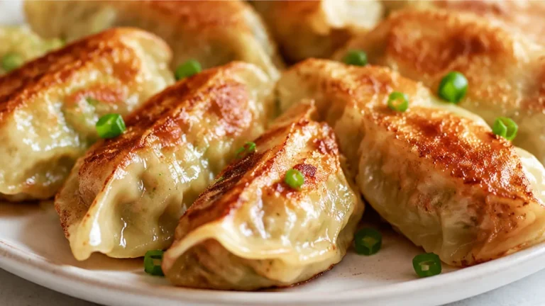 Crispy Pork Cabbage Dumplings