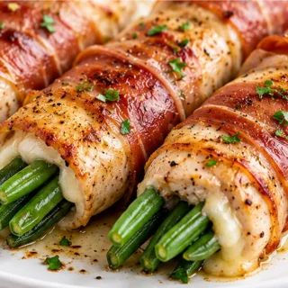 Prosciutto-Wrapped Chicken: The Ultimate Comfort Food! - prosciutto chicken - Prosciutto chicken: craft this amazing dish with tender chicken, Swiss cheese, and