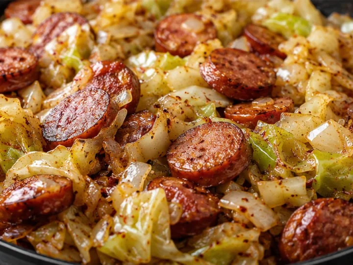 One-Pan Sausage & Cabbage Feast!