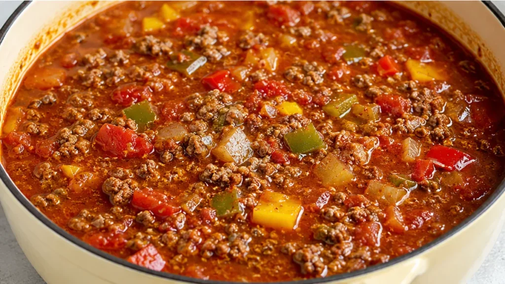 Easy Stuffed Pepper Soup - Stuffed pepper soup: cook this hearty, flavorful soup in under 30 minutes. Enjoy all the classic tastes of stuffed peppers without th