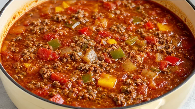 Easy Stuffed Pepper Soup