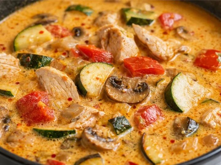 Creamy Thai Curry Chicken Soup – Your New Favorite!