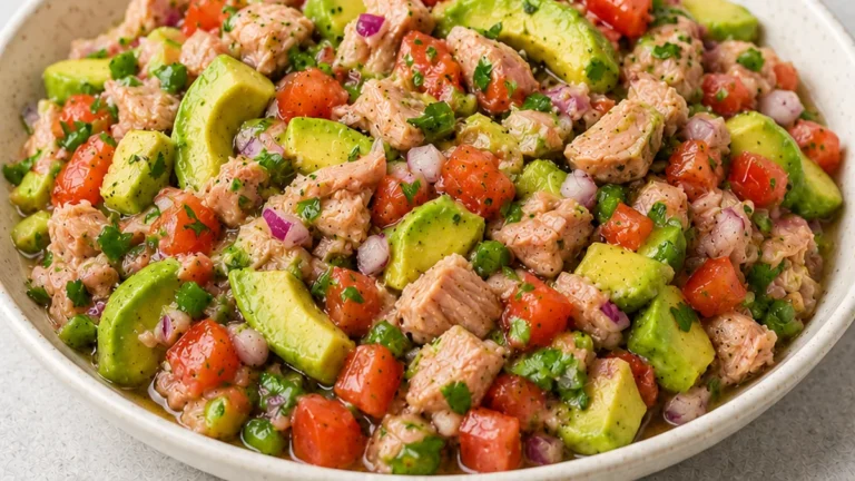 Keto Tuna Ceviche: Fresh & Flavorful!