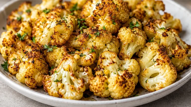 Crispy Air Fryer Cauliflower!