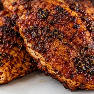 Spicy Blackened Chicken: Flavor Explosion! Blackened Chicken: cook this spicy and flavorful chicken breast recipe in a cast iron skillet for a quick, weeknight