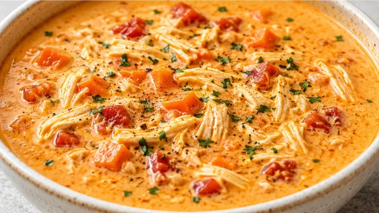 Creamy Buffalo Chicken Soup
