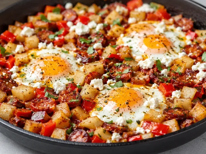 Sizzling Chorizo & Egg Skillet Brunch