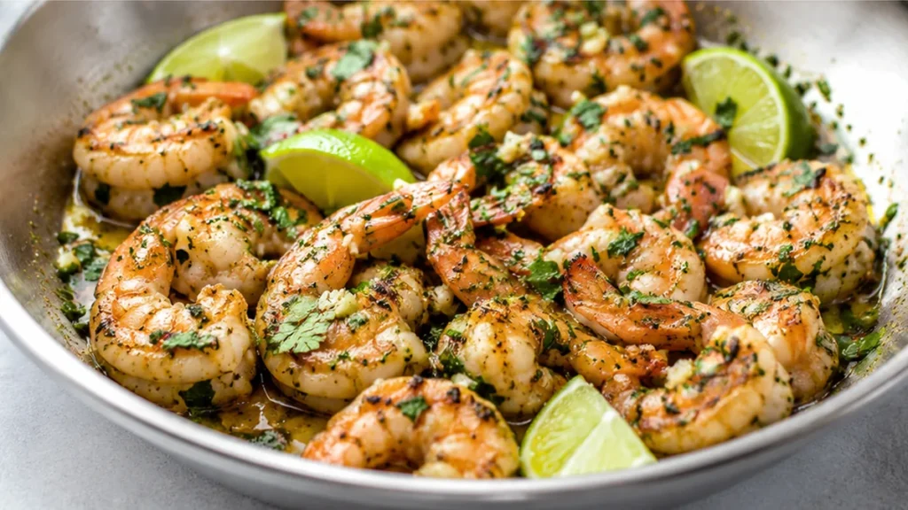 Zesty Cilantro Lime Shrimp in 15 Mins! Cilantro lime shrimp: cook this bright, zesty dish in under 15 minutes. Perfect for a healthy, flavorful weeknight meal.