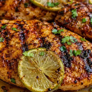 Zesty Grilled Lime Chicken - grilled chicken - Grilled chicken: master juicy, flavorful chicken breasts with a zesty Mexican lime marinade. Perfect for a quick,