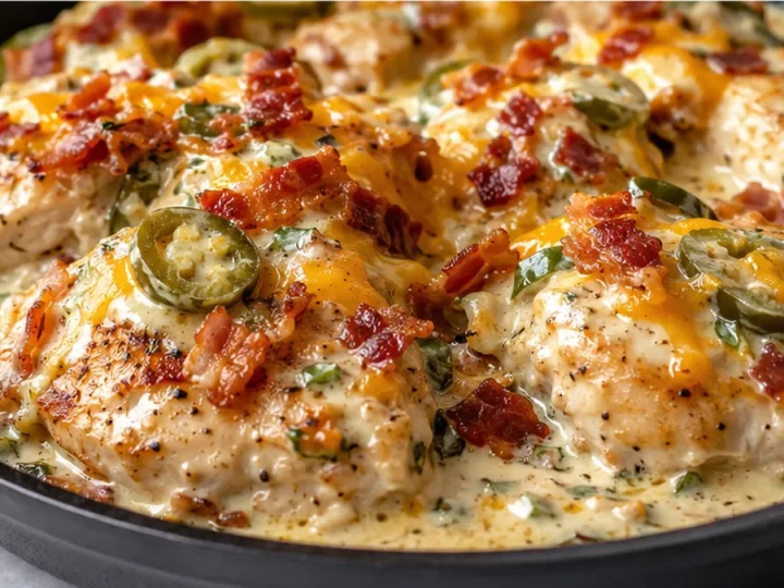 Creamy Jalapeño Popper Chicken
