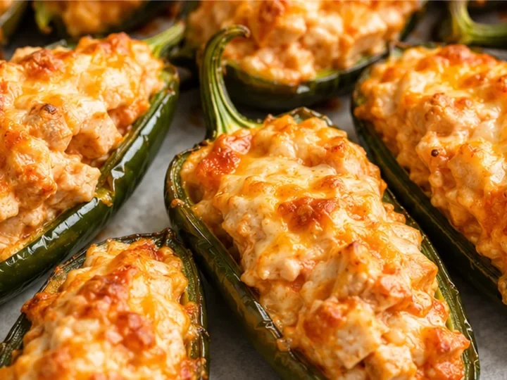 ️ Jalapeño Poppers: Crispy Buffalo Chicken Bliss!