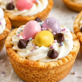 Sweet Easter Cookie Cups: Keto & Irresistible! - keto cookie cups - Keto Cookie Cups: whip up these delightful sugar-free treats perfect for Easter. Easy to mak