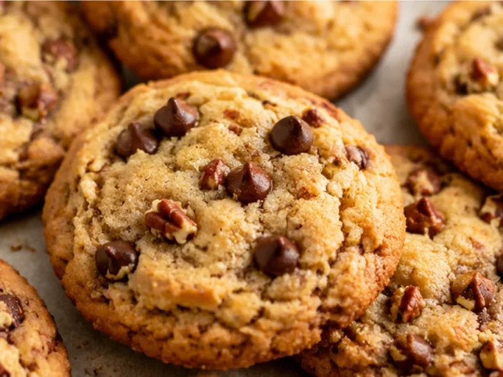 Keto Coconut Pecan Chocolate Chip Cookies
