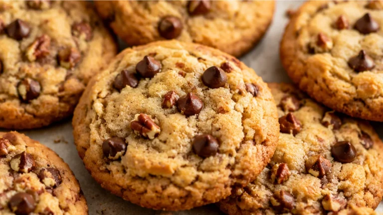 Keto Coconut Pecan Chocolate Chip Cookies