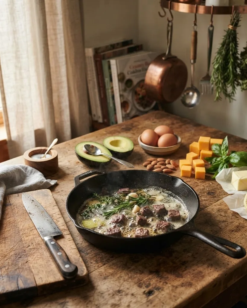 Close-up illustrating what Keto Kamp actually is, and who built it