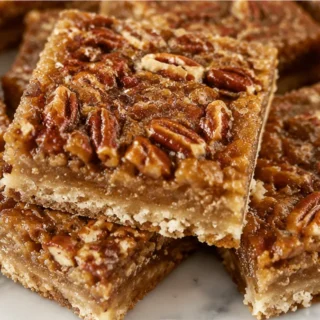 Chewy Keto Pecan Bars: The Ultimate Guilt-Free Treat! Keto Pecan Bars: enjoy these deliciously chewy and rich bars, made with browned butter and a blend of nut