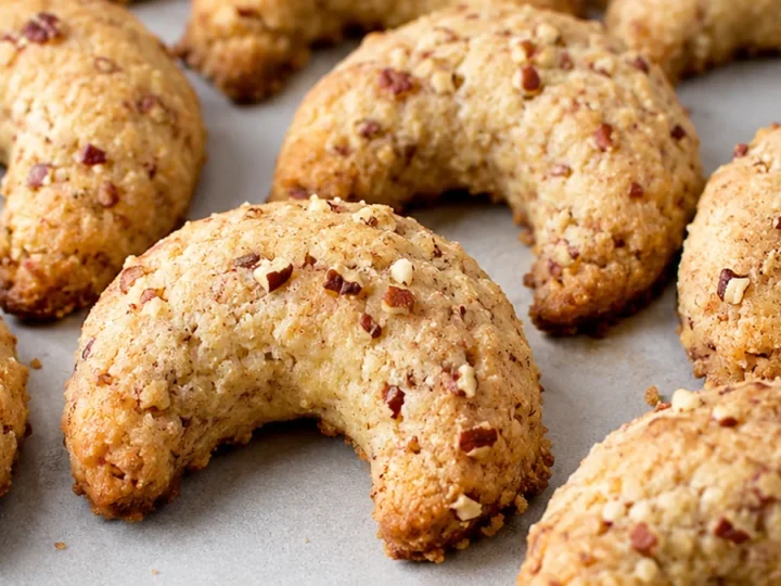 Keto Pecan Crescents