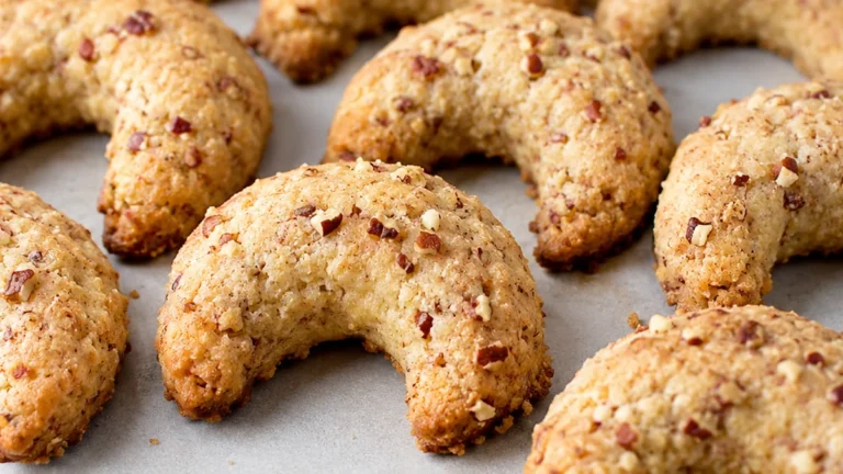 Keto Pecan Crescents