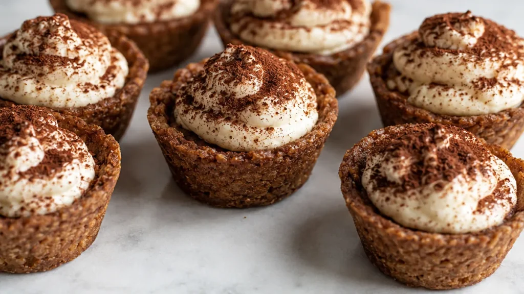 ️ Keto Tiramisu Cookie Cups - Keto Tiramisu cookie cups: whip up these delightful low-carb treats perfect for any occasion. Enjoy classic tiramisu flavors witho