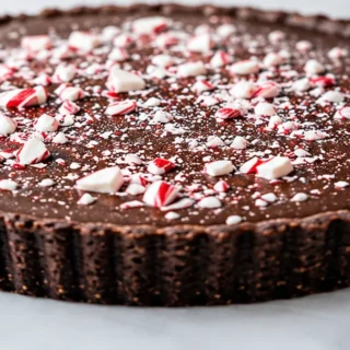 Keto Peppermint Truffle Tart - Keto Truffle Tart - Keto Truffle Tart: craft this rich peppermint chocolate dessert. Sugar-free and satisfying, it's perfect for