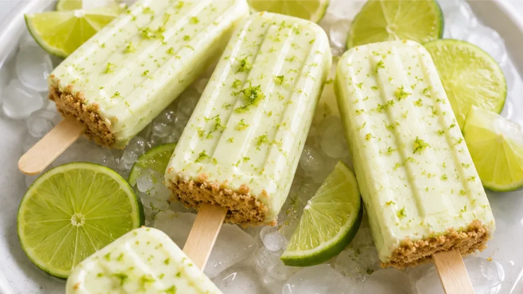 Creamy Key Lime Popsicles Recipe - Key lime popsicles: whip up these creamy, protein-packed frozen delights. A refreshing, low-carb treat perfect for hot summer